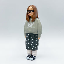 Load image into Gallery viewer, Just a Girl 2 Gray & Navy ver.